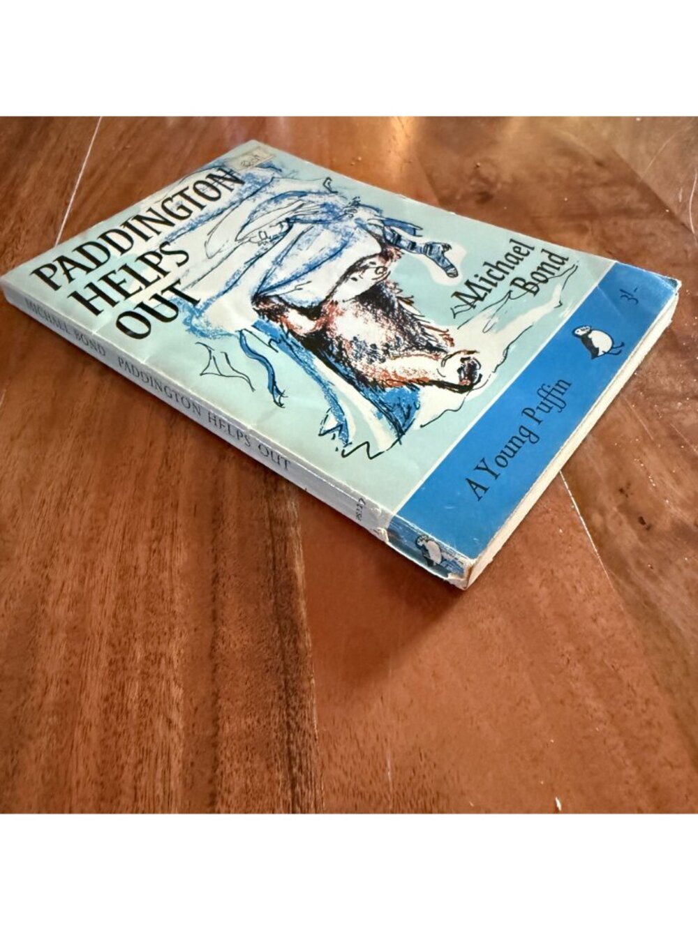 Paddington Helps Out Michael Bond Young Puffin 1960s Vintage Paperback - Picture 4 of 5